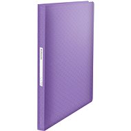 ESSELTE Colour Breeze A4, 80 pockets, transparent lavender - Document Folder