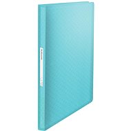 ESSELTE Colour Breeze A4, 80 pockets, transparent blue - Document Folder