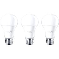 Philips LED 10.5-75W, E27, 3000K, Milk 3 pcs - LED Bulb