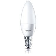 Philips LED Candle 4-25W, E14, 2700K, Milk - LED Bulb