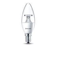 Philips LED Candle 4-25W, E14, 2700K, Clear - LED Bulb
