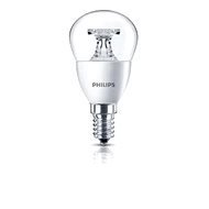 Philips LED Kvapka 4-25W, E14, 2700K, číra - LED žiarovka