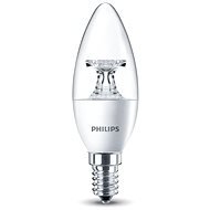 Philips LED Sviečka 5,5-40W, E14, 2700K, číra - LED žiarovka