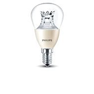 Philips LED Kvapka 6-40W, E14, 2200-2700K WarmGlow, číra, stmievateľná - LED žiarovka