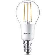 Philips LED Classic Filament Retro drop 4.5-40W, E14, 2700K, clear, dimmable - LED Bulb