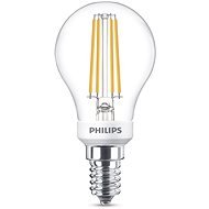 Philips LED Classic drop 5-40W, E14, tiszta, 2700K - LED izzó