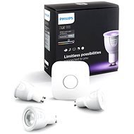 Philips Hue White and Color ambiance 6.5W GU10 starter kit - LED izzó