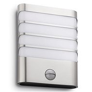 Philips - LED outdoor lighting with sensor 1xLED/3W IP44 - Wall Lamp