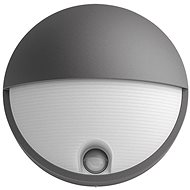 Philips - LED outdoor luminaire with LED sensor/6W IP44 - Wall Lamp