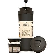 ESPRO Travel Press 0,35l fekete - Dugattyús kávéfőző