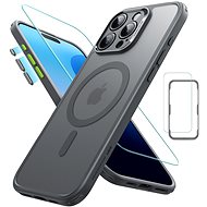 ESR Classic Pro Case (HaloLock) Set, Compatible with iPhone 16 Pro, Frosted Grey - Phone Cover