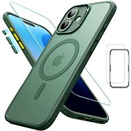 ESR Classic Pro Case (HaloLock) Set, Compatible with iPhone 16 Plus, Frosted Green - Phone Cover
