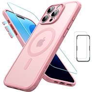 ESR Classic Pro Case (HaloLock) Set, Compatible with iPhone 16 Pro Max, Frosted Pink - Phone Cover