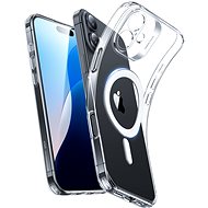 ESR Zero Clear Case (HaloLock), Compatible with iPhone 16, Clear - Phone Cover