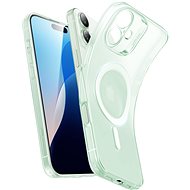 ESR Zero Clear Case (HaloLock), Compatible with iPhone 16, Frosted Green - Phone Cover