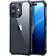 ESR Air Armor Clear Case, Compatible with iPhone 16, Clear Black - Phone Cover