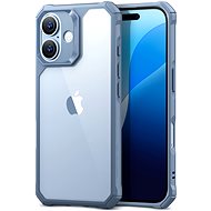 ESR Air Armor Clear Case, Compatible with iPhone 16, Clear Blue - Phone Cover