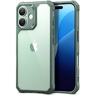 ESR Air Armor Clear Case, Compatible with iPhone 16, Clear Green - Phone Cover