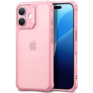 ESR Air Armor Clear Case, Compatible with iPhone 16, Frosted Pink - Phone Cover