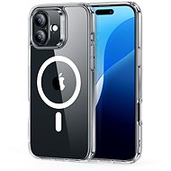 ESR Classic Hybrid Case (HaloLock), Compatible with iPhone 16, Clear - Phone Cover