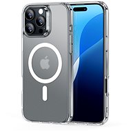 ESR Classic Hybrid Case (HaloLock), Compatible with iPhone 16 Pro, Frosted Clear - Phone Cover
