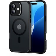 ESR Classic Hybrid Case (HaloLock), Compatible with iPhone 16 Plus, Frosted Black - Phone Cover