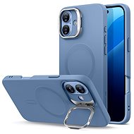 ESR Cloud Soft Case with Stash Stand (HaloLock), Compatible with iPhone 16 Plus, Light Blue - Phone Cover