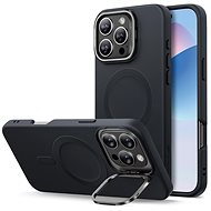 ESR Cloud Soft Case with Stash Stand (HaloLock), Compatible with iPhone 16 Pro Max, Black - Phone Cover