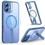 ESR Boost Flickstand Case (HaloLock), Compatible with iPhone 16, Clear Blue - Phone Cover