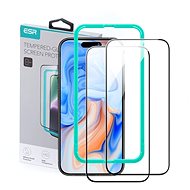 ESR Tempered-Glass Screen Protector, Compatible with iPhone 15, 2 Pack - Glass Screen Protector