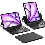 ESR Ascend Keyboard Case, Compatible with iPad Air 13 (2024), UK Layout, Black - Tablet Case With Keyboard