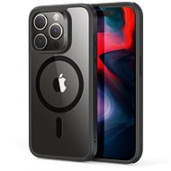 ESR Classic Hybrid Case (HaloLock), Compatible with iPhone 15 Pro Max, Clear Black - Phone Cover
