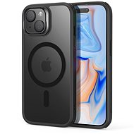 ESR Classic Hybrid Case (HaloLock), Compatible with iPhone 15, Frosted Black - Phone Cover