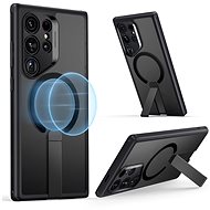 ESR Boost Flickstand Case (HaloLock), Compatible with Samsung Galaxy S24 Ultra, Frosted Black tok - Telefon tok