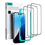 ESR Tempered-Glass Screen Protector, Compatible with iPhone 16, 3 Pack - Glass Screen Protector