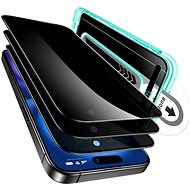 ESR Privacy Screen Protector, Compatible with iPhone 16, 3 Pack - Glass Screen Protector