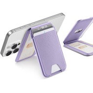 ESR Aura Wallet Stand (HaloLock) Lavender -  MagSafe Wallet