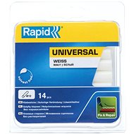 RAPID Melting Sticks 12 x 94 mm, universal white, 14pcs, blister - Glue Gun Refill