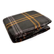 Essex Graphite grey/brown, microfiber, 150 × 200 cm - Blanket