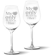 SABLIO - My heart only beats 2×350 ml - Glass