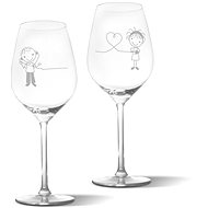 SABLIO - He and she 2 2×350 ml - Glass