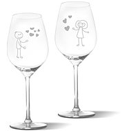 SABLIO - He and she 2×350 ml - Glass
