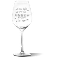 SABLIO - When God created daughters 350 ml - Glass