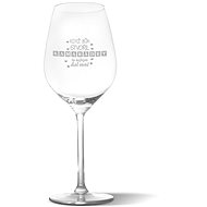 SABLIO - When God Created Friends 350 ml - Glass