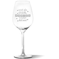 SABLIO - When God created parents 350 ml - Glass