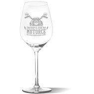 SABLIO - Born to ride a motorcycle 350 ml - Glass