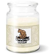 SABLIO - Bydlím u své kočky 500 g - Svíčka