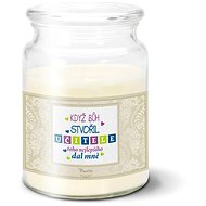 SABLIO - Když Bůh stvořil učitele 500 g - Svíčka