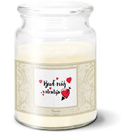 SABLIO - Buď můj Valentýn 500 g - Svíčka