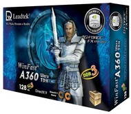 Leadtek WinFast A360 Ultra TDH NVIDIA GeForce FX-5700 Ultra, 128 MB DDR3, AGP8x, DVI, software - 
